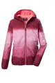 killtec Mädchen Funktionsjacke/Regenjacke wasserdicht mit Kapuze KOS 155 GRLS JCKT, dark rouge, 116, 44114-000