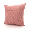 Weckbrodt Kissenhülle RÖSCHEN, Leinenoptik, rosa,  mit Reißverschluss, 40x40cm