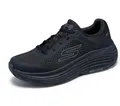 Skechers Herren Max Cushioning Endeavour Sneaker, Black Synthetic/Textile, 46 EU