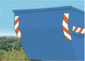 Adco Containermarkierung 705 x 141 mm magnetisch 1 Satz = 4 linksweisend & 4 rechtsweisend