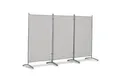 Leco Stellwand (Sonnenschutz/ Windschutz) 3-teilig mit Stahlrohrgestell