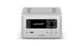 sonoro Relax Internetradio mit Bluetooth (Sleep-Timer, UKW, DAB Plus, WLAN, Spotify, Amazon, Deezer, Meditation) Radiowecker Silber