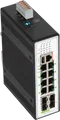 WAGO 852-1505 - Switch, 12-Port, Gigabit Ethernet, PoE+, SFP