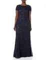 Adrianna Papell Damen 's Dresses, Navy, 42 EU