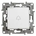 Legrand 664515 Taster Niloe bel. inkl. LED Ultraweiß weiss , (cremeweiß ...