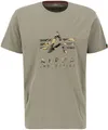 Kurzarmshirt "Camo PP T", Gr. L, olive