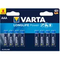 VARTA Batterie High Energy AAA 04903 Alkali 1,5V VE8 8Stk. Blister Alkali