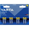 8x LR03 LongLife Power Alkalinebatterie 1,5V Micro AAA MN2400 4903 Blister VARTA