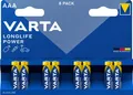 Varta Cons.Varta Batterie Longl.Power AAA 4903 Bli.8 Batterien 04903121418