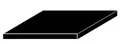 evergreen 9515 - Polystyrolplatten, Spiel, 150 x 300 x 1.00 mm, 2 Stück, schwarz