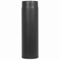 Rauchrohr 500 mm Schwarz Ø 120 mm Ofenrohr Kaminrohr Gussgrau Abgasrohr Kamin