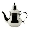 Edelstahl 1L Teekanne Induktionsherd Kaffeekanne mit hitzebeständigem Griff Küche/Cafeteria/Hotel/Restaurant