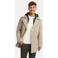 Indicode Kurzmantel Herren Cliff Mantel Winter Herrenmantel braun XXL (60)