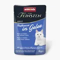 Animonda Vom Feinsten Adult Katzenfutter Gelee Huhn Lachs 24x85g Taurin Vit D3