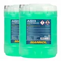 MANNOL Antifreeze AG13 Kühlerfrostschutz Fertiggemisch, HOAT, 2x10 Liter