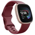 Fitbit Versa 4 Himbeerrot Aluminium in Kupferrose