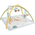 Fisher-Price Simply Senses sensorische Erlebnisdecke Spielmatte für Babys mit 6