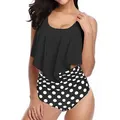 Badekönig Bustier-Bikini (2 tlg) mit High Waist Slip schwarz 40