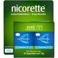 nicorette Lutschtablette freshmint 2 mg Nikotin 80 St