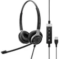 IMPACT SC 660 ML, Headset schwarz, Stereo, USB