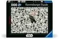Ravensburger Puzzle 1000 Teile 12000458 - Challenge Star Wars - Darth Vader und