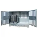 BAUER Südlohn BAUER Gefahrstoff Depot GD-E/IBC 2 für 2 x IBC, 1.000 Liter