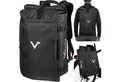 Valkental Fahrradtasche TrailX 2in1 Gepäckträgertasche & Rucksack (28L, Laptopfach, Rückenpolster), wasserdicht & reflektierend