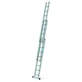 Zarges Everest 3DE Schiebeleiter 3x8 Sprossen Anstellleiter Anlegeleiter Alu
