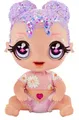MGA Glitter Babyz - LILA WILDBLOOM - Babypuppe mit 3 magischen Farbwechseln d...