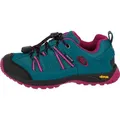 Brütting Ohio Low Mädchen Nylon Comfortex Trekking Schuhe türkis, Textilfutter, atmungsaktiv, wasserdicht - Grün - 40