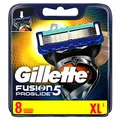 Gillette Fusion 5 ProGlide Power Rasierklingen mit Trimmerklinge für Präzision und Gleitbeschichtung, 8 Ersatzklingen