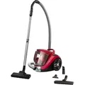 Rowenta Compact Power RO4853, 550 W, Zylinder-Vakuum, Trocken, Beutellos, 2,5 l, Schaum - Rot