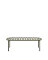 Gartencouchtisch Joncos 113 x 65 x 35 cm Aluminium Grün Wohnzimmer Tisch Neu