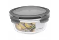 LOCK & LOCK Teedose Box "Boroseal" 0,65 l rund Ø 15,5 x 7,5 cm, transparent, Glas