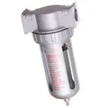 10Um 1/2" Druckluft Wartungseinheit Wasserabscheider Filter für Kompressor