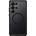 OtterBox Defender Series XT Clear Hülle mit Magneten für Samsung Galaxy S25 Ultra, stoßfest, Ultra-robust, schützende Hülle, 7X getestet nach Militärstandard, Transparent/Schwarz
