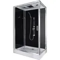 Sanotechnik Komplettduschkabine Trend 3 Chrom-Optik 210 cm x 120 cm