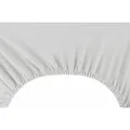 DecoKing Spannbettlaken Spannbettlaken 100% Baumwolle Schlafzimmer Bettlacken Betttuch grau 180-200 cm x 200 cm