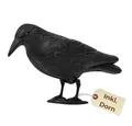 GarPet Vogel-Schreck Taubenabwehr Vogelabwehr Schwarzer Rabe Attrappe Taubenschreck Balkon