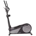 Christopeit Crosstrainer-Ergometer EL 8000 – 32-stufige Induktionsbremse, 12 kg Magnetbrems-System, Flachriemenantrieb, LCD-Display mit Tablet-Ha... - Schwarz