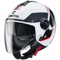 Caberg Riviera V4 X Geo Italia weiss / schwarz / grün / rot XS