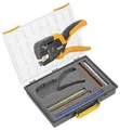 Weidmüller CRIMP-SET STRIPAX PLUS 9028770000 Crimpzangen-Set Aderendhülsen 0.5 bis 2.5 mm² Inkl. Crimpsortiment mit Koffer