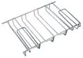 Schrankeinsatz Gläserhalter Halter- für 12 Gläser, Chrom, 34 x 8 x 25cm, WENKO