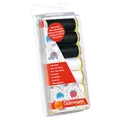 Nähgarn Set Allesnäher Schwarz Weiß