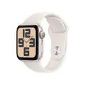 Apple Watch SE GPS 40mm Alu Polarstern Sportarmband Polarstern - M/L