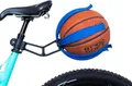 KIK BALL, Fahrrad-Ballhalter, Kindersicherheitsgerät für Kinder und Jugendliche, einfache Anbringung, geeignet für Fußball, Volleyball, Basketball, Rugby Ball, Blau