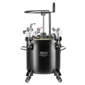 VEVOR 20 L Druckbehälter für Sprühfarbe, 70 psi einstellbarer Druck, Druckbehälter-Farbbehälter mit Rollen und Dichtmittel zur Leckreparatur, für Heimdekoration und Industrielackierung