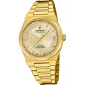 Festina Damen Uhr Swiss Edelstahlarmband gold D2UF20033/2 - Gold