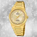 Festina Damenuhr Edelstahl gold Festina Swiss made Armbanduhr UF20033/2