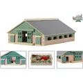 Kids Globe Farming Pedestrian Stable Wood Klein 1:88 (610492)